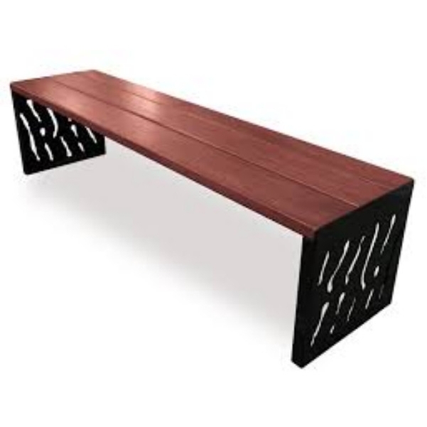 Banquette Venise finition acajou