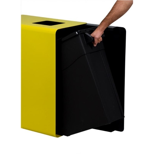Borne de tri sélectif Cubatri 65L - Vignette 4