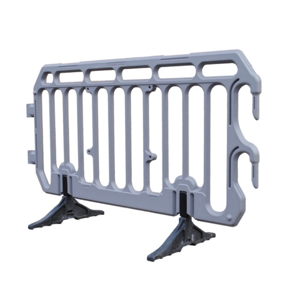 Barrière de foule en polyéthylène
