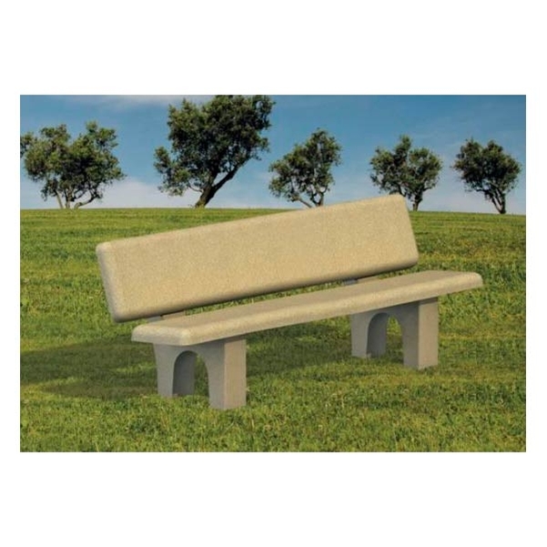Banc Borée ocre sablé