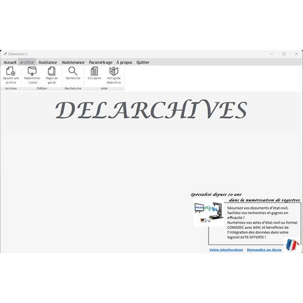 Logiciel Delarchives 2 - Vignette 5