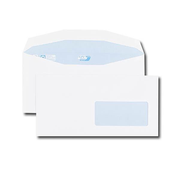 1000 enveloppes C6/C5 à insertion mécanique NUMERIQUE 80 g/m² avec fenêtre 45x100 mm