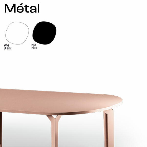 Bureau droit Optim 160x80 cm - Vignette 4