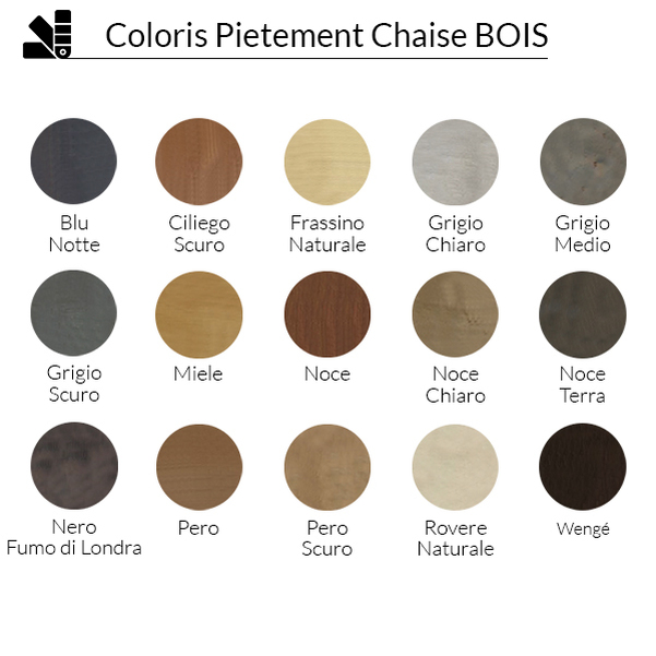 Chaise bois Venise - Vignette 2