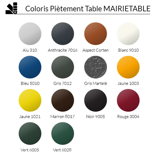 Plateau multiplis pour table modulable "Mairietable" 120x80 cm - Vignette 5