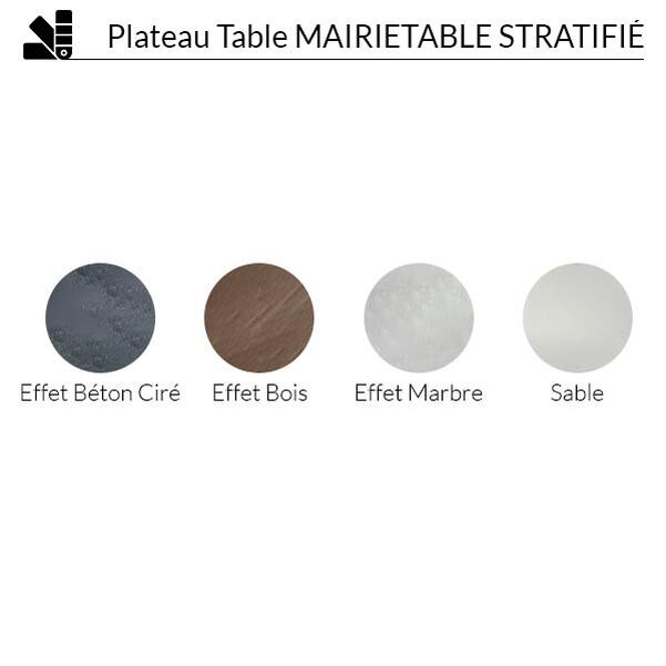 Plateau Stratfie "Mairietable" 120x80 cm - Vignette 3