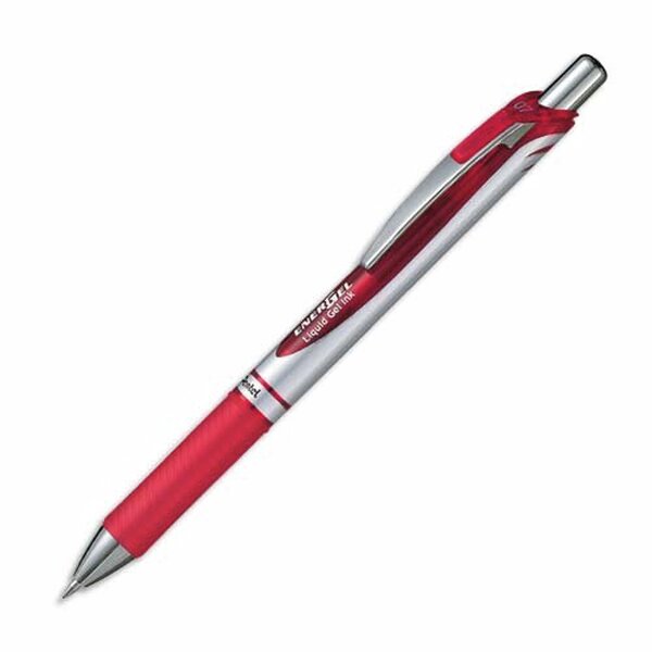 Stylo à bille energel rétractable 0,7 mm Rouge BL77 PENTEL
