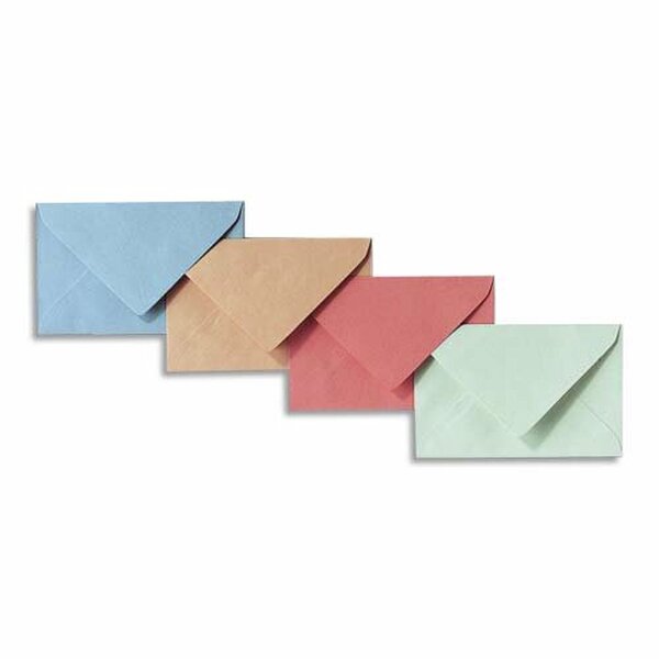 GPV Boîte de 500 enveloppes élection 75 grammes coloris Bulle format 90x140mm BONG