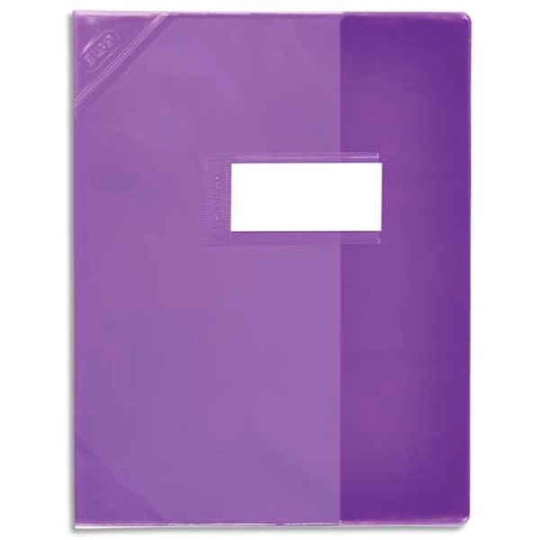 Protège-cahier A4 Strong Line Cristal violet