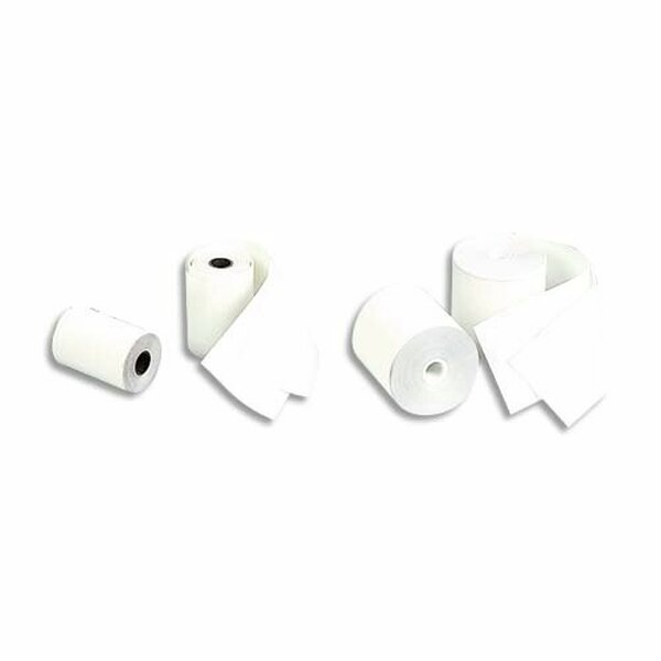 Bobine caisse standard 80x72x12mm, 76 mètres, papier thermique 1 pli sans Bisphénol A 48g FSC EXACOMPTA
