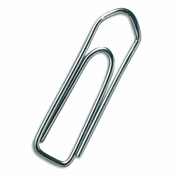 Boîte de 100 attaches lettre 25mm en acier galvanisé et bout chevron PERGAMY